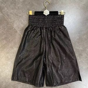Black Bermuda shorts